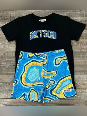Bucket Squad "Weatherman Ocean Isles" Outfit Size Youth XL